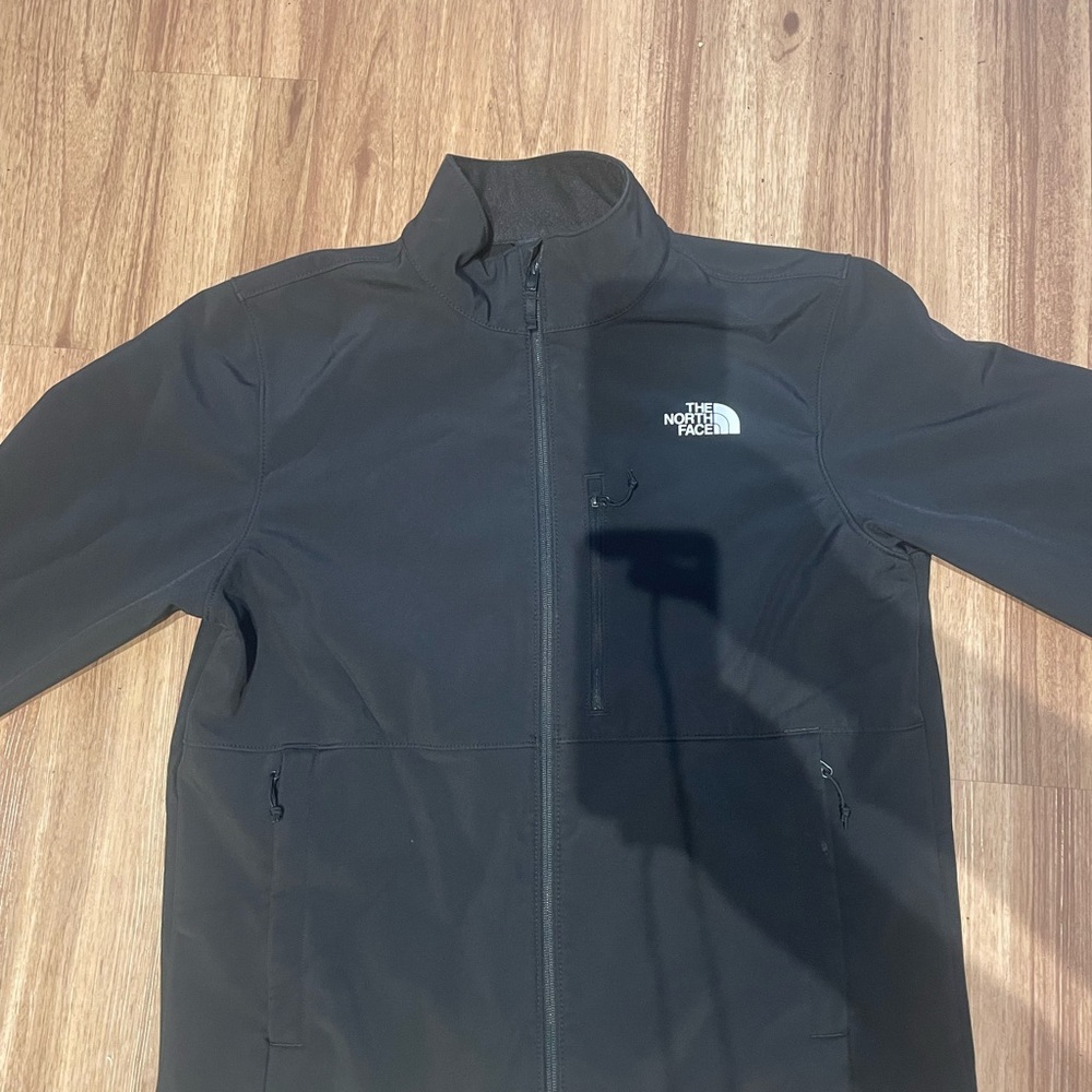 The North Face Black Performance Jacket with Stand-Up Collar